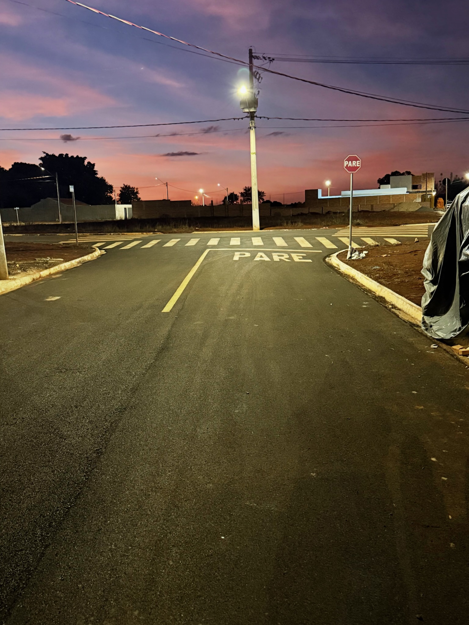 Infraestrutura Royal Park - Pista de Pouso e Sinalizacao